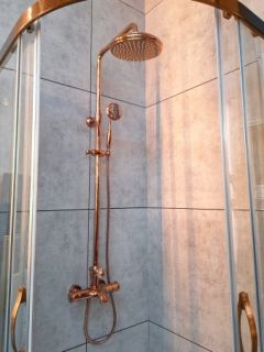 Душевая система с термостатом AltroBagno Beatrice 030423 ROr  золото розовое